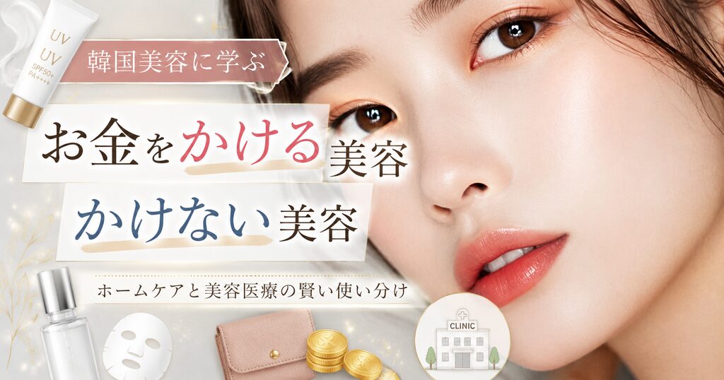 お金をかけるべき美容とかけない美容の線引きは?