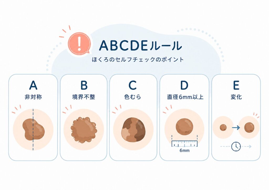 ABCDEルールを図説します。