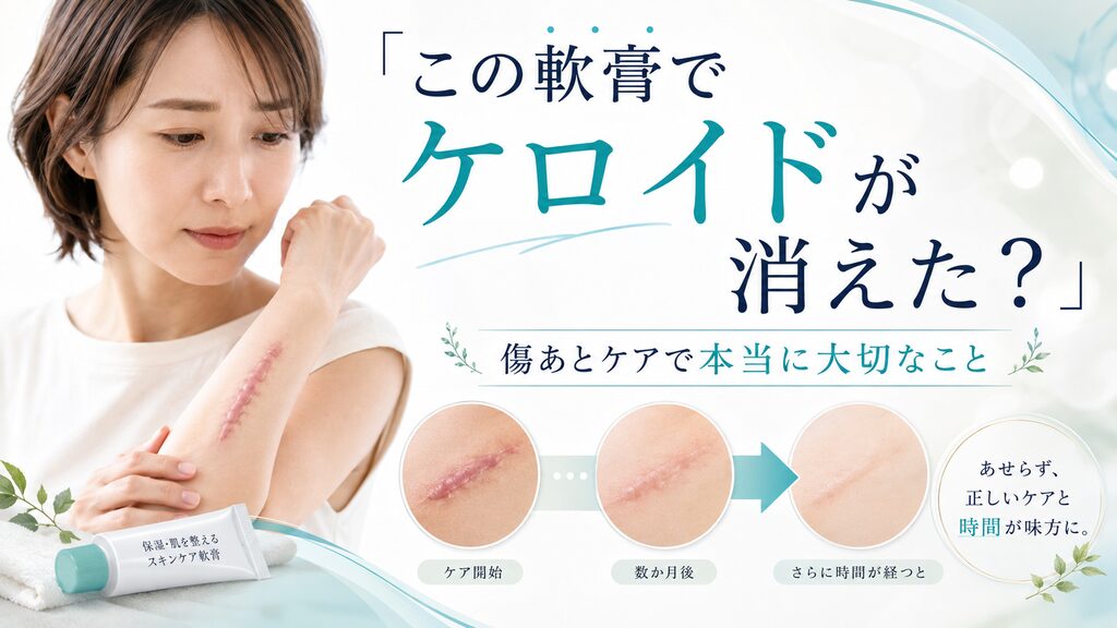 ケロイドや傷跡治療の本質的なこと